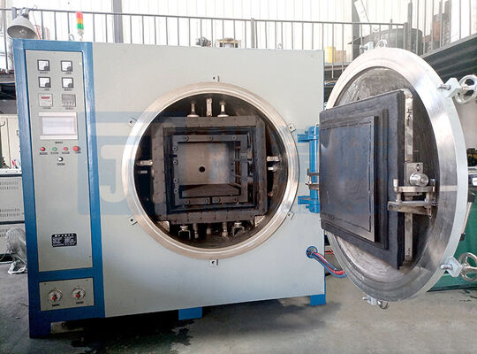 1500℃ Silicon Oxide Vacuum Sublimation Furnace with Double-Layer Water Cooling and PLC Touch Screen Control
